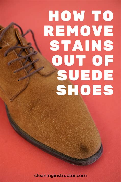 how to clean stained suede.